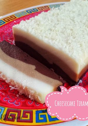Foto resep Cheesecake Tiramisu tanpa Telur 🍰