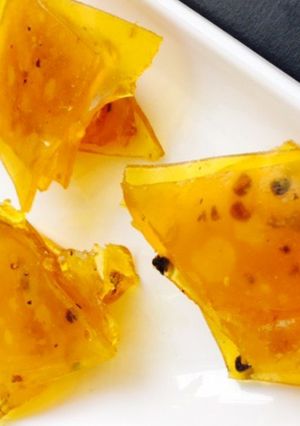 A picture of Aam papad.