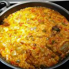 Una foto de Arroz con pollo