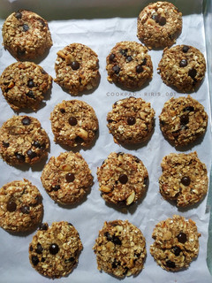 Foto resep 903. Banana Oat Cookies (Camilan Diet)