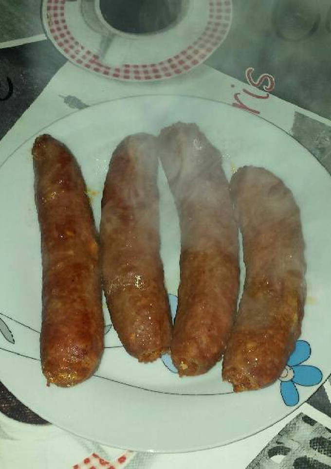 Una foto de Chorizo a la sidra