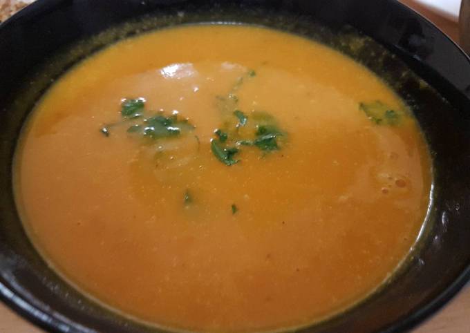 Pumpkin soup recipe main photo