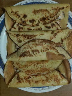 صورة لوصفة كريب بيتى بحشوة الجبنة والخضار (سهلة وخفيفة)