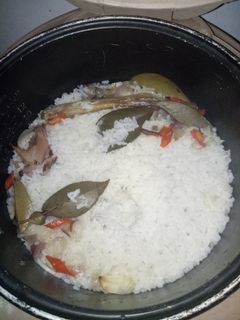 Foto resep Nasi liwet magic com