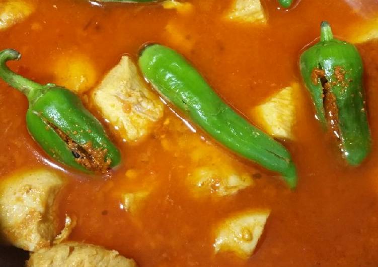 Recipe of Super Quick Homemade Chicken boneless Achar gosht