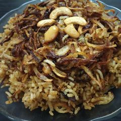 A picture of Cashew Pulao (Kaju Pulao Recipe).