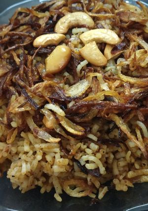 A picture of Cashew Pulao (Kaju Pulao Recipe).