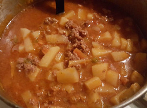 Una foto de Carne Molida con vegetales