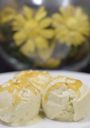 A picture of Avocado ice cream.