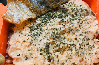 Resep Salmon Rice Mentai Istimewa