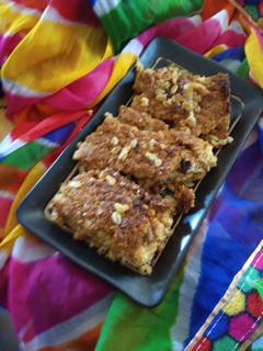 A picture of Energy oats bar.