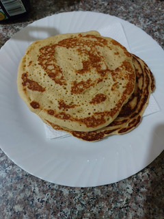 A picture of Light, fluffy pancakes.