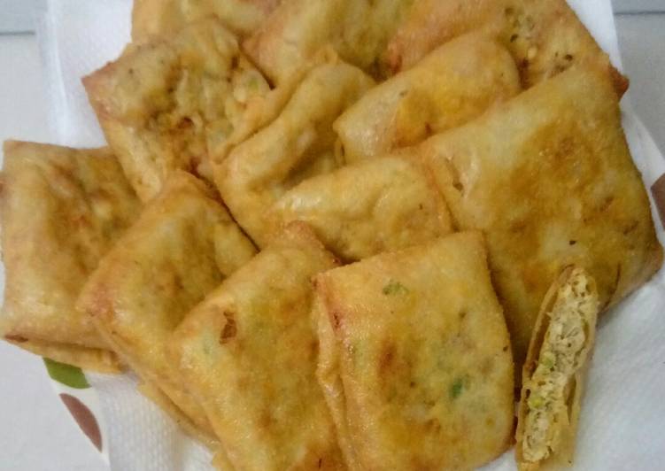 Martabak tahu sutra