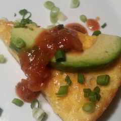 A picture of Egg "Pizza".