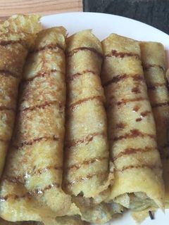 Foto resep Dadar gulung pisang coklat
