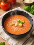 Crema de Tomate con Queso