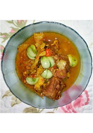 Foto resep Tongseng daging pedas ala rumahan