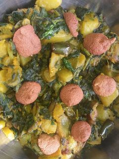 পালং ঘন্ট(palak ghonto recipe in Bengali) রেসিপির প্রধান ছবি