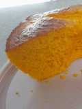 Bolo de cenoura com maracujá