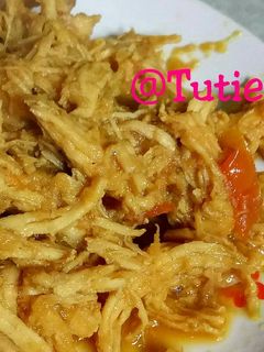 Foto resep Ayam suwir mpasi 2th