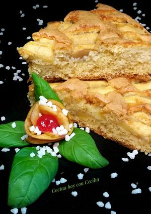 Una foto de Tarta de manzana, fácil