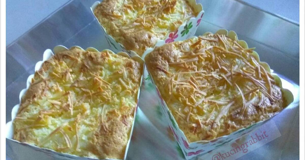  Resep  Bolu  Hongkong  Keju  super empuk oleh kucingrabbit 