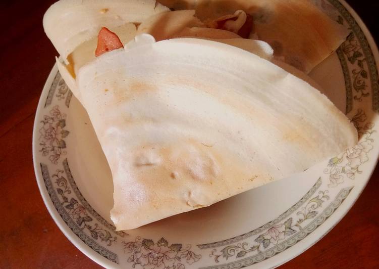 Resep Crepes Sosis Teflon, Lezat