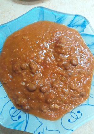 صورة لوصفة فول بالسجق