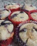 Muffins de arándano para la merienda ✨️