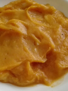 Una foto de Puré de calabaza