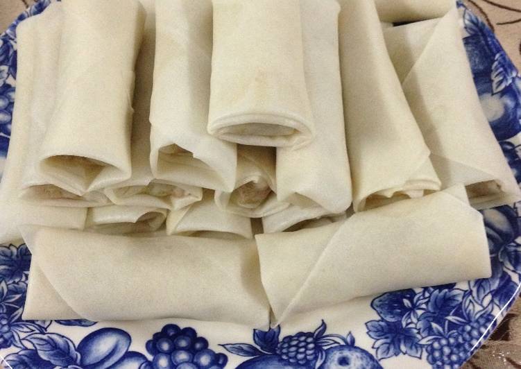 Lumpia isi daging & sayur