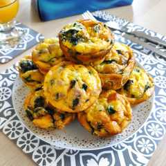 A picture of Baked Egg Bacon and Spinach.