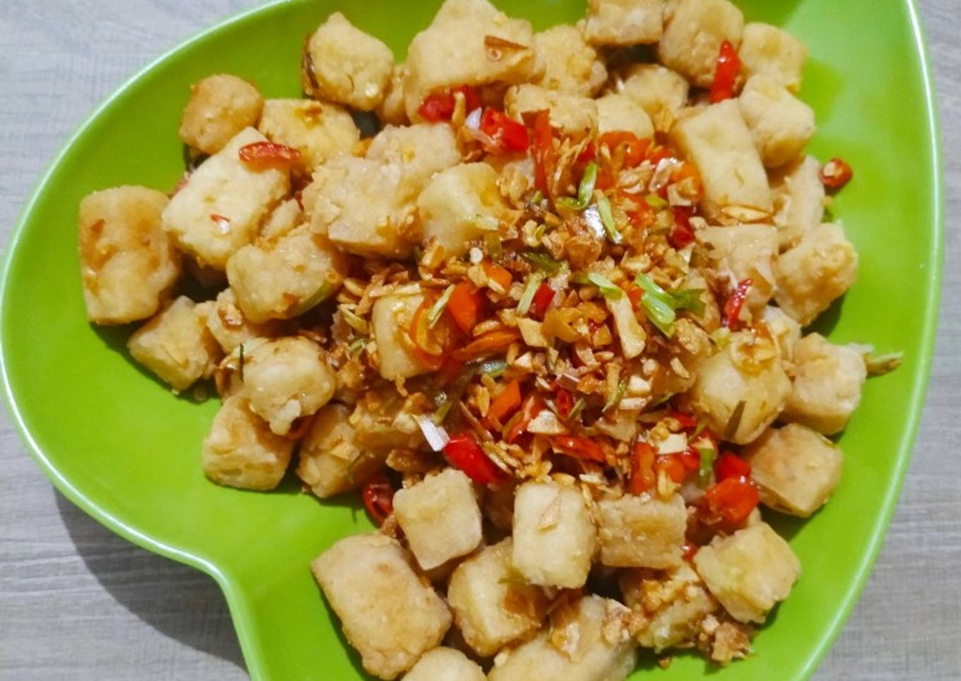 Resep Tahu Cabe Garam
