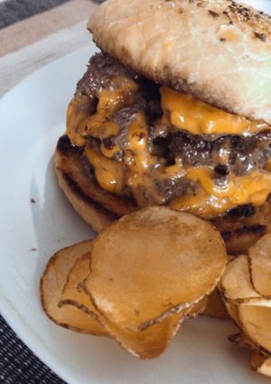 Una foto de Pan de papa para hamburguesas!