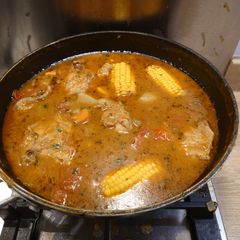 A picture of Bahamian Chicken Stew.