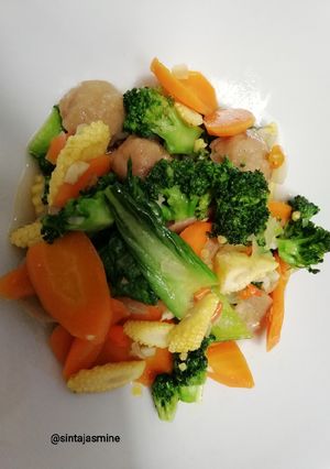 Foto resep Oseng sayur seadanya