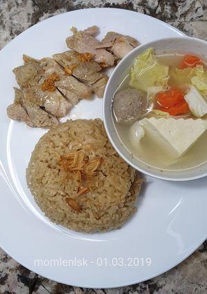 Foto resep Nasi Hainam non Rice Cooker