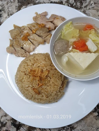 Cara Gampang Membuat Resep Nasi Hainam non Rice Cooker yang  Bikin Ketagihan Anti Ribet, Uenak Banget