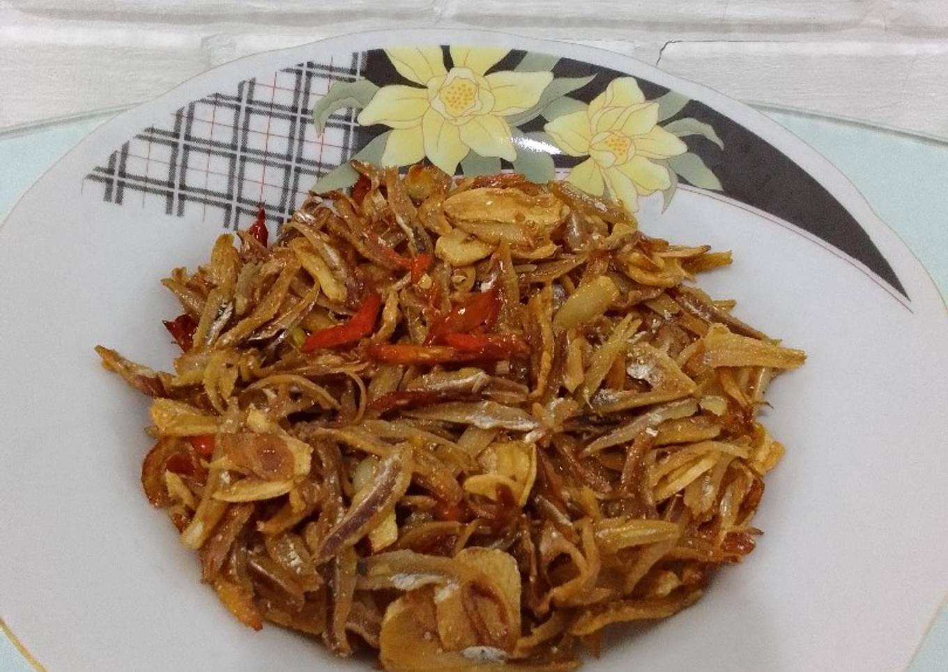 Ikan Teri Goreng Bawang Cabe