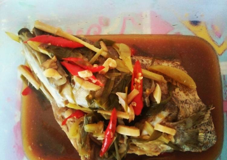 Bumbu memasak Steam kerapu Lezat