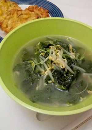 Foto resep Bayam tauge