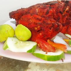 A picture of Tandoori chicken.
