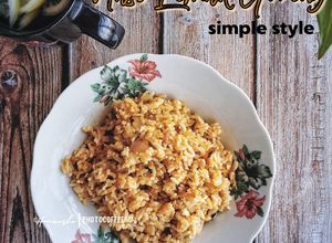 Gambar Nasi Lemak Goreng simple style