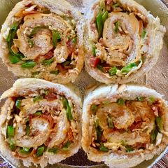 A picture of Veg Pinwheel Sandwich Healthy Quick Recipe.