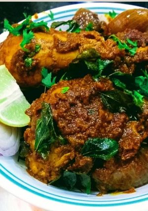 A picture of Ghee Roast Chicken.