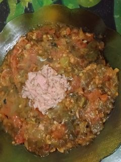 صورة لوصفة حميص مشوي حااار بالتونة 😋