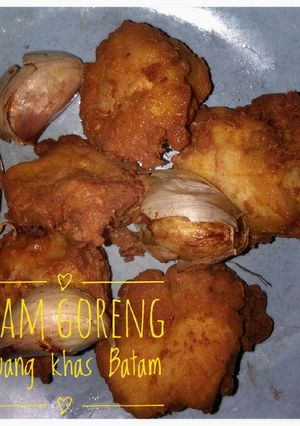 Foto resep Ayam goreng bawang khas Batam