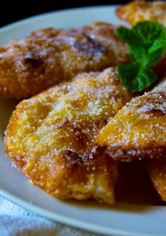 Una foto de Empanadillas de cabello de ángel de mi madre