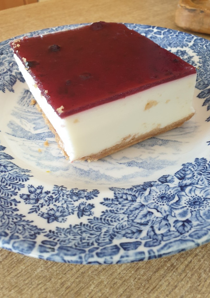 Una foto de Tarta de queso sin horno