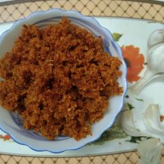 A picture of Dry Garlic Chutney.